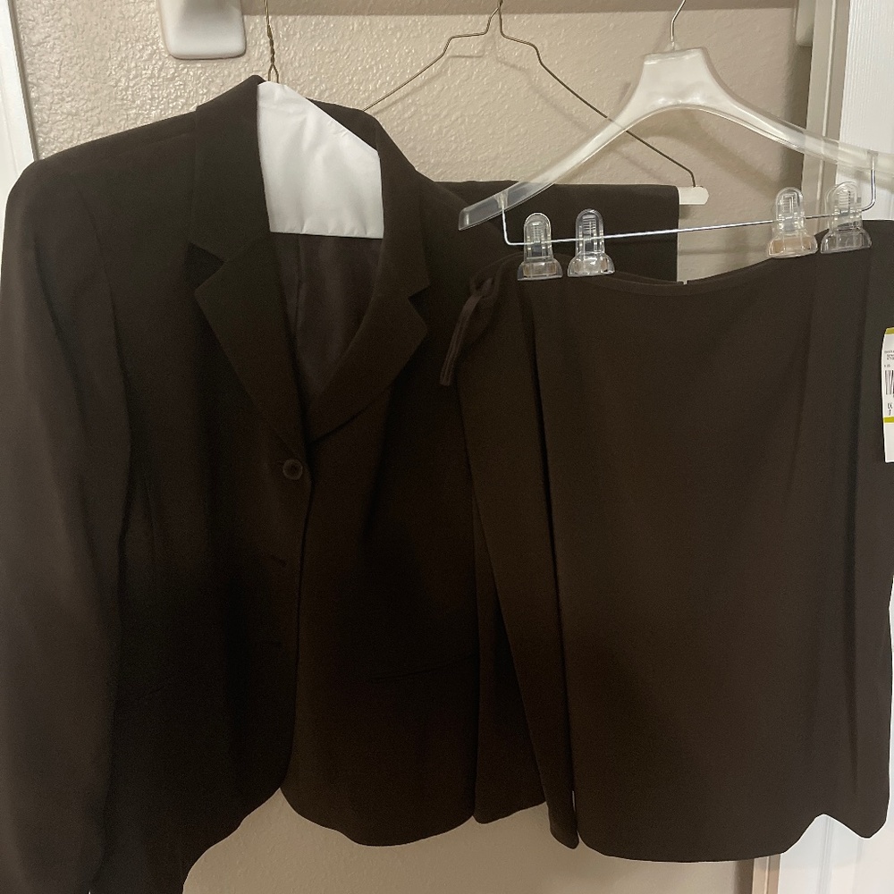 Three piece business suit